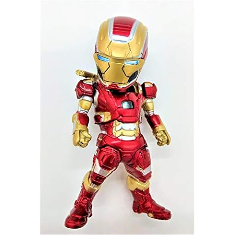 Prodigy Toys Iron Man / Captain Like Iron Man Figure with Yellow Iron Man Armor (Batteries Included!) Cover