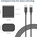 Fast iPad Charger,iPad Charger Fast Charging 2Pack Wall Chargers Plug Adapter and Type C USB C to C Cable Cord 6ft Type C to C for iPad Pro 12.9,Pro 11 inch,iPad Air 5th/4th,Mini 6,i-Pad 10(Black)
