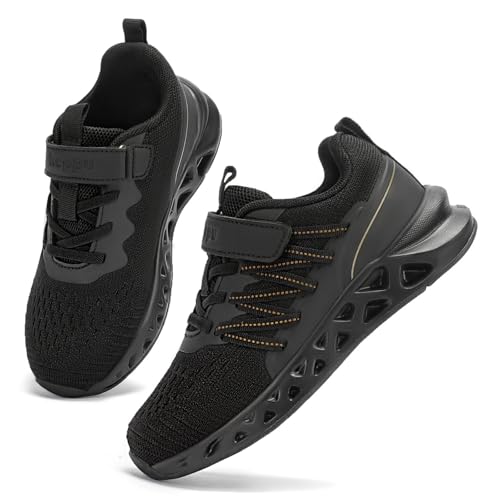 Image of koppu Boys Girls Shoes Non-Slip Tennis Shoes Fashion Lightweight Breathable Kids Sneakers for Little Kids /Big Kids