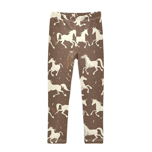Girls' Leggings Horses Brown Kids Yoga Tights Pants 1 Pack 20858627