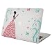 Mosiso Plastic Hard Case Cover with Pattern Only for [Previous Generation] MacBook Pro 13 Inch with Retina Display No CD-Rom (A1502/A1425), Dancing Butterfly Girl