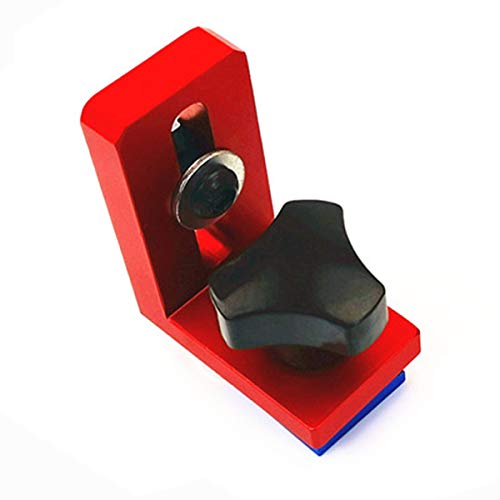 Josopa T-Tracks Tope de Inglete Tope de Tuerca en T para Carpintería Herramientas Manuales de Bricolaje Herramientas Protectoras de Inglete Duraderas Ranuras en T T-Tracks