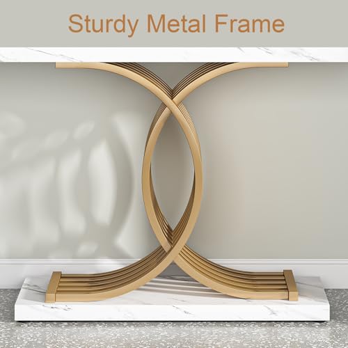 Mesa de sofá estrecha para pasillo y salón de diseño contemporáneo 6