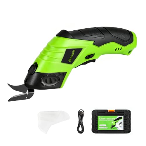 Yougfin 4.2V Cordless Electric Fabric Scissors with Case - image 1