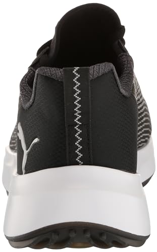 Puma Golf Men's Fusion Crush Sport Wide Golf Shoe, Black-Electric, 10.5