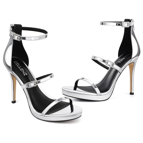 Image of CELLENZ Stiletto Women High Heels: 4.3 Inch Sexy Heel Wear Comfortable | for Formal Dressy Occasion Birthday Night out Wedding Dancing