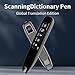 Scanning Translation Pen, Multifunctional Eye Friendly Touchscreen Study Tool for Language Learners Read Business Travel