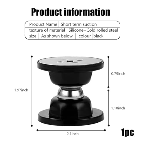 Irinidig 1 PC Car Door Stop Bracket Kit, Punch-Free Anti-Collision Silent Buffer Door Stopper, 2.1