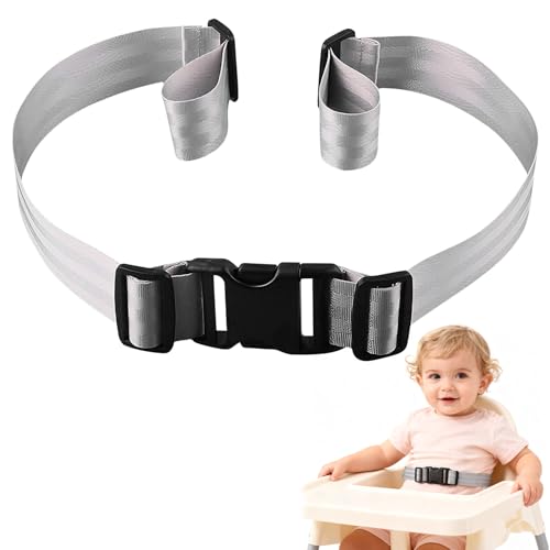 Child High Chair Straps, Adjustable Kid Safety Belt, Baby Two-Point Safety Harness for Children's Chairs, Strollers, and High Chairs
