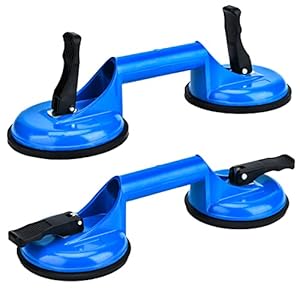 Miucoguier ZKXP-1 Doppel-Saugheber Blau (2 Stück)