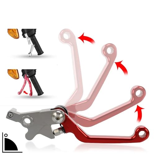 Leviers de frein et d'embrayage pliables pour motocross WR 250F - 2