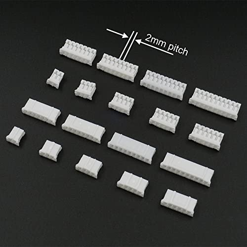 Kit de conectores sockets PH 2.0mm para cable compatible JST-PH miniatura 4