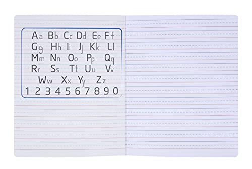 Mintra Primary Composition Notebook (Full Sheet) (24 Pack (Case), Blue Only) #TOP3