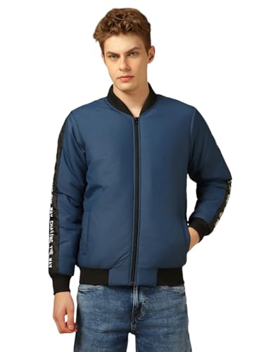 Veste en polyester pour homme Dennis Lingo bleu coupe régulière taille 44