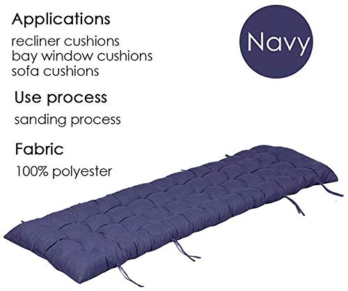 Coussin de chaise longue tatami moelleux et durable avec mousse de 8cm