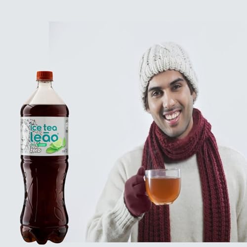 Chá Preto Ice Tea Limão Leão Zero Garrafa 1,5L