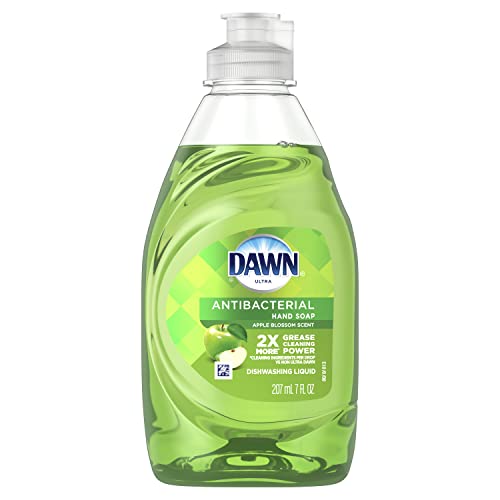 Dawn Ultra Antibacterial Dishwashing Liquid Dish Soap, Apple Blossom Scent - 7 fl oz