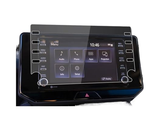 Verre Trempé de Navigation pour Toyota Venza Film Protecteur Écran Anti-Rayures 8"