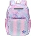 Bagseri Kinderrucksack Mädchen - 23L Rucksack Kinder Schule 3.-5. Klasse (8-10 Jahre), Ergonomischer Schulranzen mit Brustgurt & Thermofach, Leicht, Reflektoren & DIN A4, Rosa Batikmuster