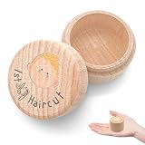 Lavorazione artigianale raffinata e design accurato: Scatola dentini da latte bambino i motivi rimangono nitidi e resistenti. Il coperchio a chiusura ermetica impedisce la fuoriuscita accidentale del contenuto, garantendo la conservazione sicura e a lungo termine dei denti da latte e di altri ricordi