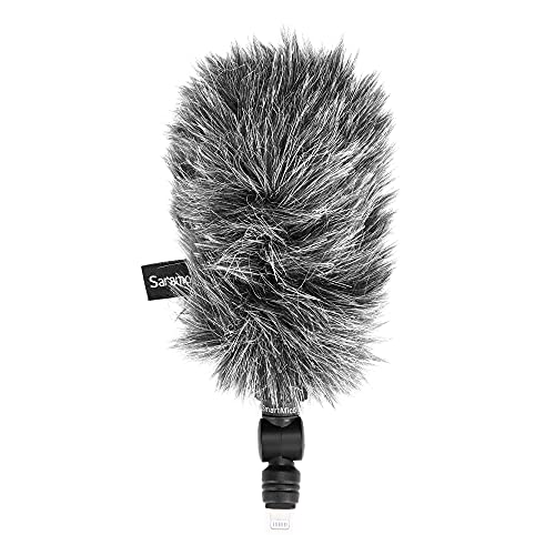 Micrófono unidireccional Lightning Saramonic SmartMic5 Di de caña para grabación de vídeo con iPhone 3