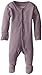 L'ovedbaby Unisex-Baby Organic Cotton Footed Overall, Lavender, 0/3 Months