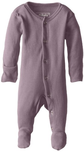 Image of L'ovedbaby baby-girls Organic Baby Snap Footie