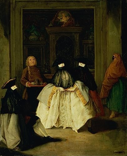 Impression sur toile Pietro Longhi scène vénitienne haut de gamme