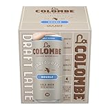 La Colombe Double Draft Latte with Oatmilk - 9 Fl. Oz. 4 Pack - 100% Arabica Brazilian Cold Brew Coffee with Nitrous-Infused Oatmilk, Dairy-Free Vegan Latte, 120mg Natural Caffeine