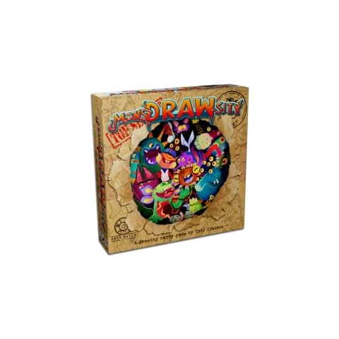 Deep Water Games MonsDRAWsity Top Secret Version, Drawing Party Game 8+, 3-8 Players Cover