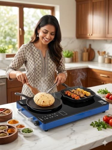 Image of Surya Ivansh 2500W Infrared Cooktop | All Utensil Friendly | 4 Hours Timer | Overheating Protection | 1 Year Warranty
