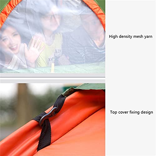 Carpa automática pop up para camping 3-4 personas verde militar miniatura 4