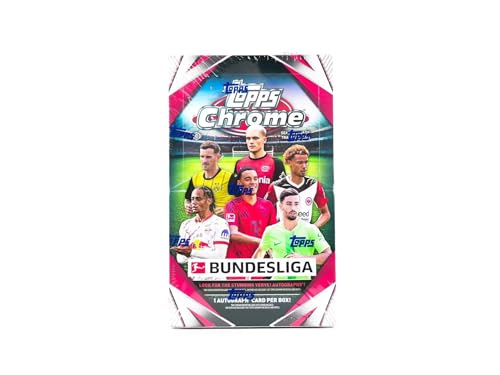 2024/25 Topps Chrome Bundesliga Soccer HOBBY box (20 pks/bx)