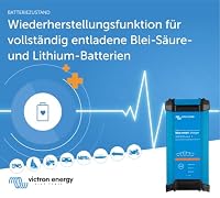 Victron Energy Blue Smart Batterie Ladegerät 12-Volt 15 Ampere 230V - Autobatterie Ladegerät - Batterieerhaltungsgerät und Desulfator - IP22 Geschützt - Bluetooth - 1 Ausgang - CEE 7/7 – Ansicht 3