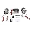 Tomshi Motorfiets Audio Sound System Stereo Luidspreker Waterdicht Motorfiets Roller Fm Radio USB Tf MP3 Muziekspeler Kit