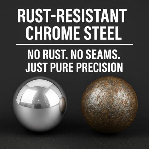 BC Precision (100 Pack) 1" Inch Chrome Steel Bearing Balls, High Precision Grade 25, Superior Accuracy & Durability (G25) by BC Precision - Image 5