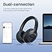 HAYLOU S35 Noise Cancelling Bluetooth Headphones, LDAC Hi-Res Audio, Bluetooth 5.2 Multipoint Connect, 40H ANC Playtime, Clear Call,Wireless Over Ear Headphones