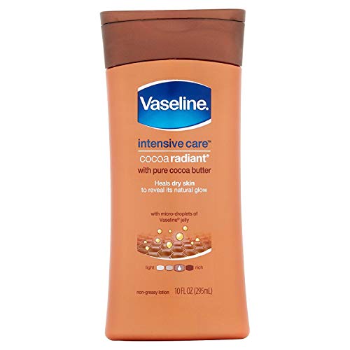 Vaseline Intensive Care Lotion Cocoa Radiant 10 Ounce (295ml) (2 Pack)