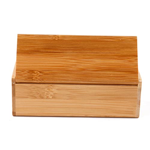 shamjina organizadora de óculos de madeira, 16,5 cm x 6,8 cm x 5,5 cm Organização para relógios de E