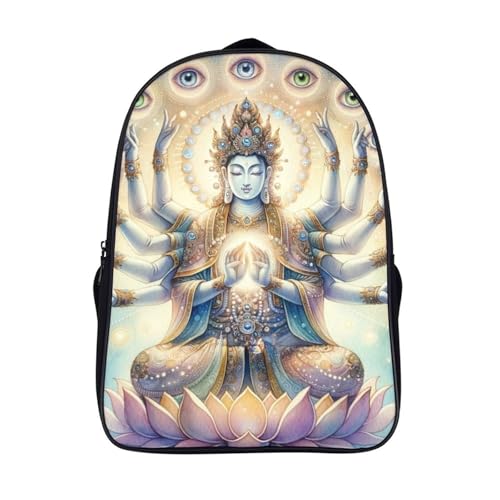 Sac à dos imprimé Bouddha pour l'école : le compagnon de vos sorties en famille