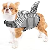 Aplicable: el chaleco salvavidas es perfecto para usar en diferentes lugares: playa, piscina, paseos en bote, lago, mar, natación, caza, surf, etc. Adecuado para perros de diferentes tamaños como Teddy Bear, Chihuahua, Miniature Pinscher, Schnauzer, Samo, Husky, Golden Retriever, German Shepherd, Rottweiler, Alaska, etc.