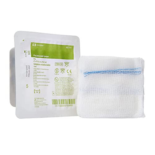 SurgiMac Gauze Sponge, 16 capas, 4 x 4 pulgadas, cuadrado, estéril miniatura 1
