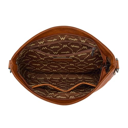Image of Wrangler Hobo Bags Crossbody Bag for Women Shoulder Purse Handbags with Adjustable Strap