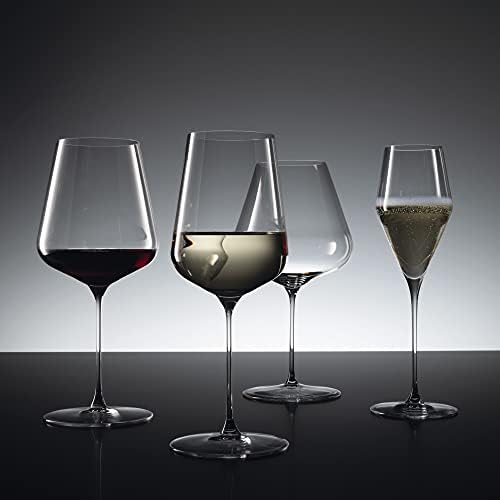 Spiegelau Definition Bordeaux kieliszki do wina wyprodukowane w Europie bezołowiowy kryształ, można myć w zmywarce, zestaw 2 sztuk, 740 ml