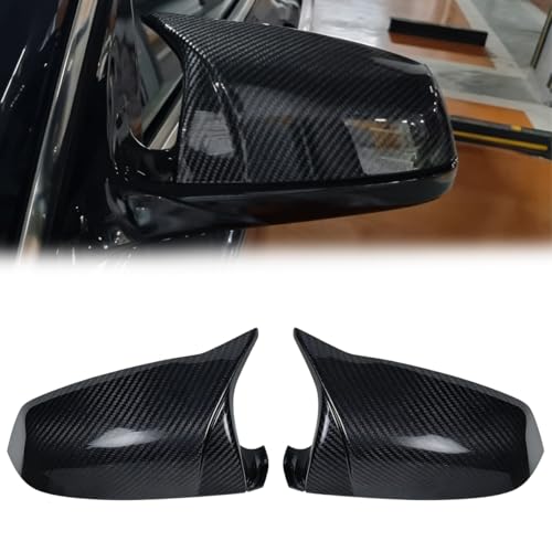 Coques de rétroviseurs look carbone pour BMW F10 F06 F01 haut de gamme