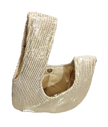 Image of Signature Potli Bag for Women - Sequin Knot Detail | Wedding & Cocktail Festive Statement Ethnic Handbag