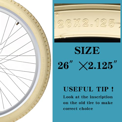 SIMEIQI Cruiser Tire & Tube Kit