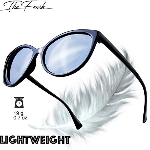 The Fresh Women's Polarized Fashion Tip Pointed Cateye Sunglasses - Gift Box Package4