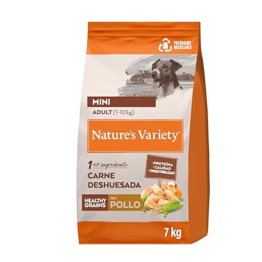 Nature's Variety Original, Pienso para Perros Adultos Pequeños con Pollo deshuesado, 7kg