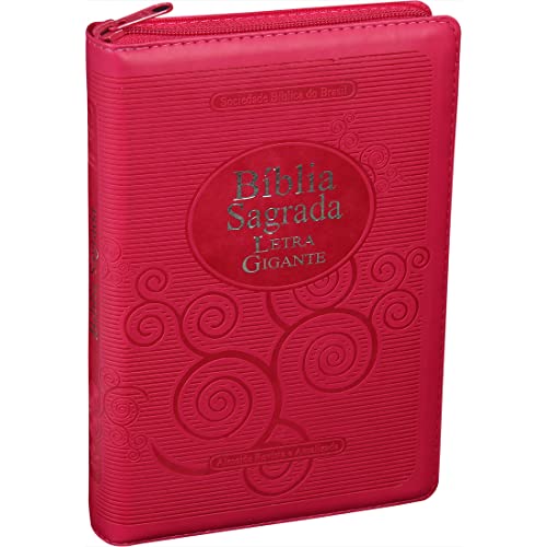 Bíblia Sagrada Letra Gigante com índice e zíper: Almeida Revista e Atualizada (ARA)